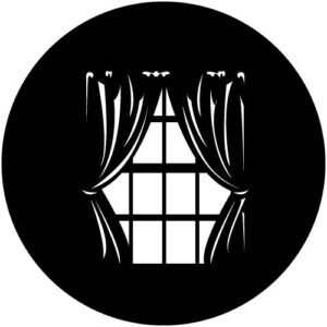 T696-1 Pulled Back Curtain