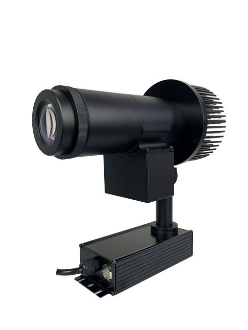 Grand Lighting M38R Surface Mount Rotating Gobo Projector in black