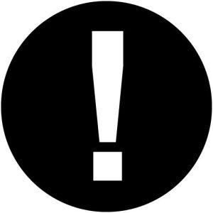 T1108-8 Exclamation Mark