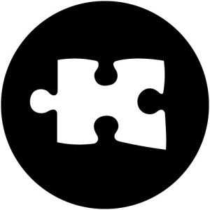 T1157-2 Jigsaw Piece