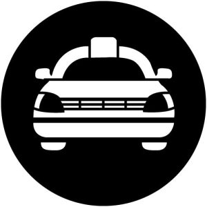 T1182-5 Taxi Silhouette