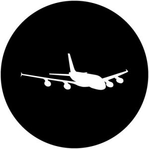 T1183-6 Airbus A380 Side View