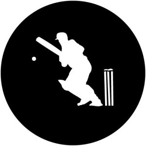 T1030-1 Cricketer Batting