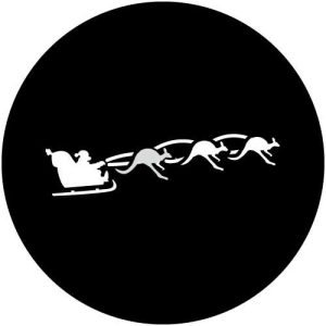 T1353 Santa Sled & Roos