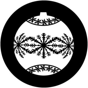 T1385-2 Snowflake Bauble
