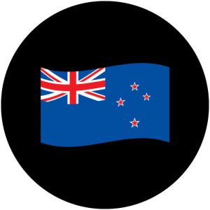 GC3278 Waved New Zealand Flag