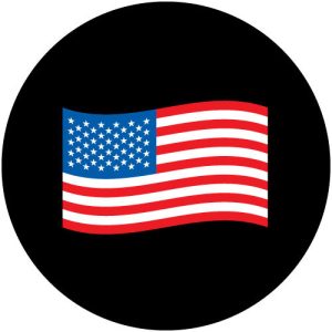 GC3284 Waved USA Flat