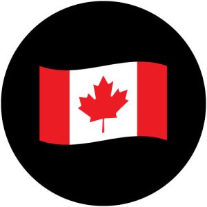 GC5101 Waved Canadian Flag